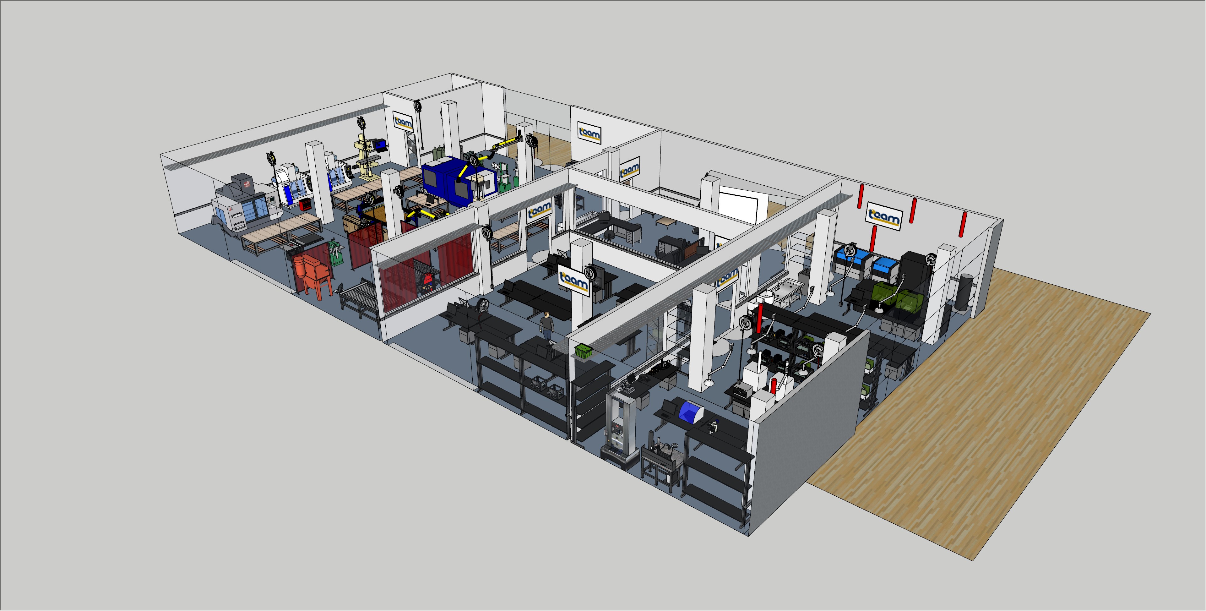 TEAM Lab Floor Plan