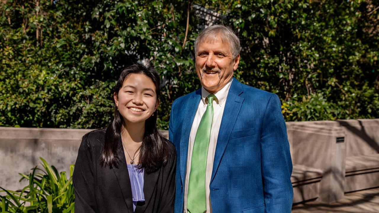 Julia Sutedjo and Dean Corsi