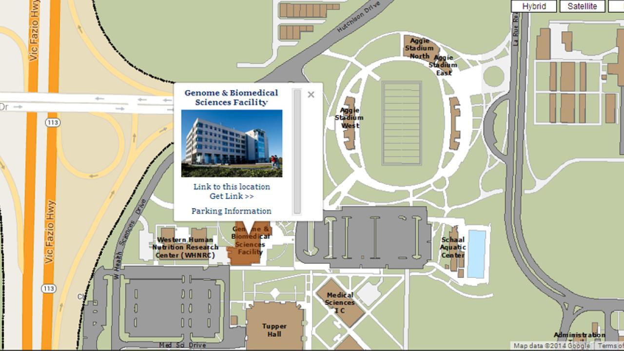 Map of the BME department