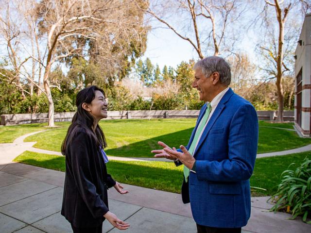 Julia Sutedjo and Dean Corsi
